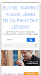Mobile Screenshot of oilpaintingdvd.com